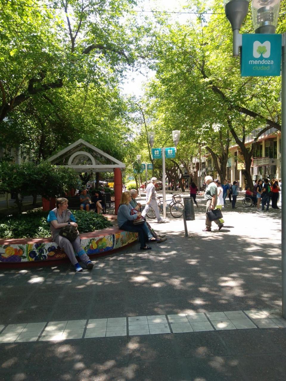 Apartmán Plaza Independencia Mendoza Exteriér fotografie
